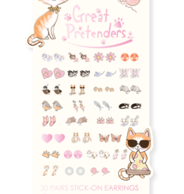 GreatPretenders Paw-some Sticker Earrings