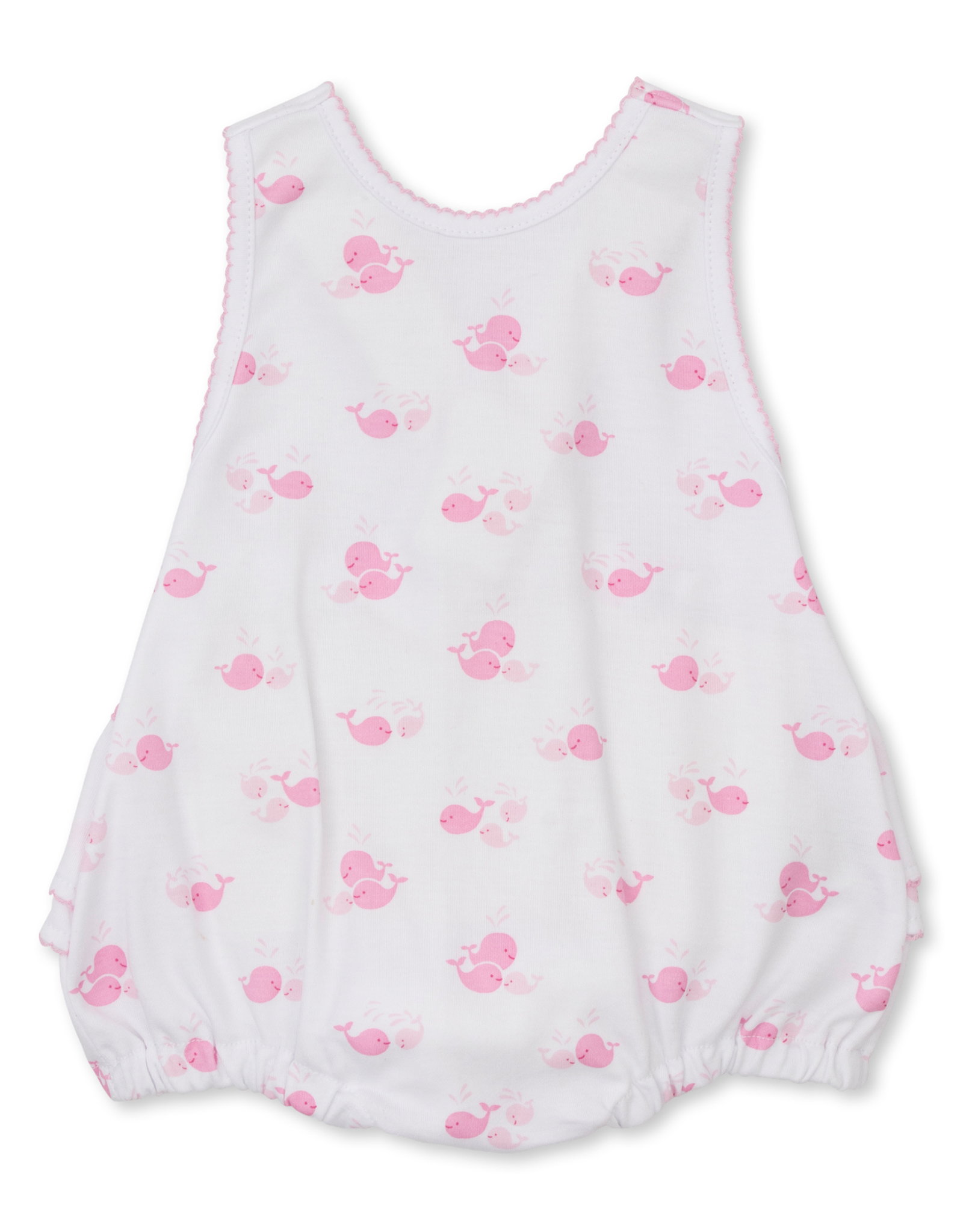 Kissy Kissy Whale Wonder Bubble Pink Print