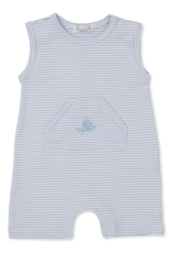 Kissy Kissy Whale Wonder Sleeveless Playsuit Blue Stripe