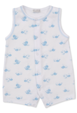 Kissy Kissy Whale Wonder Sleeveless Playsuit Blue Print