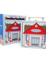 Jack Rabbit Creations Auto  Repair Suitcase Playset