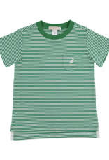 TBBC Carter Crewneck Kiawah Kelly Green Stripe