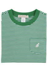 TBBC Carter Crewneck Kiawah Kelly Green Stripe