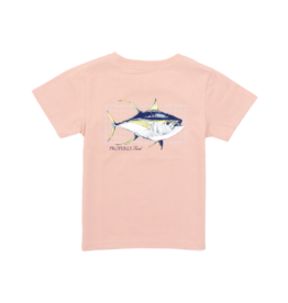 Properly Tied Short Sleeve Tee Peach Tuna