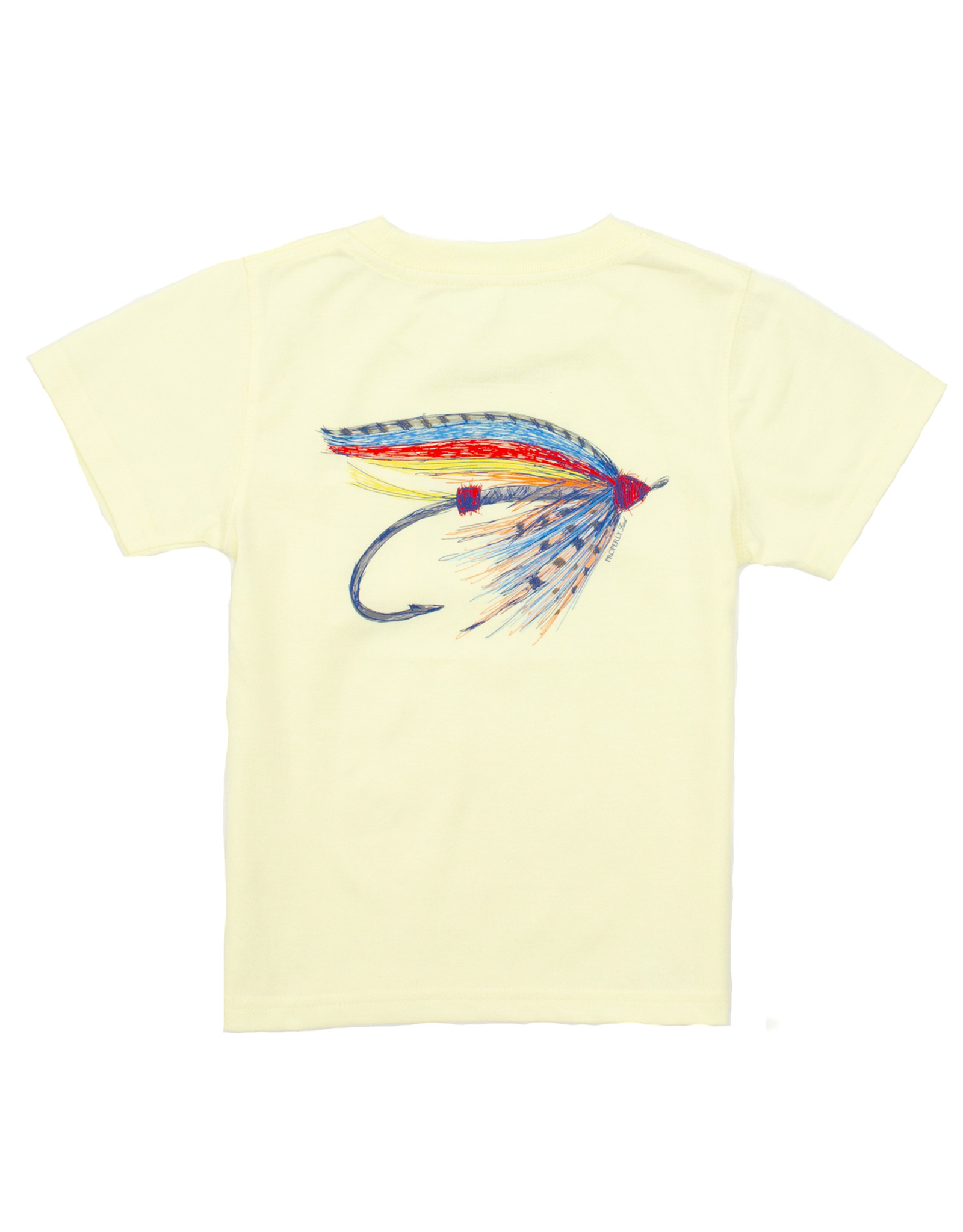 Properly Tied PT25 SS Tee Light Yellow Let It Fly
