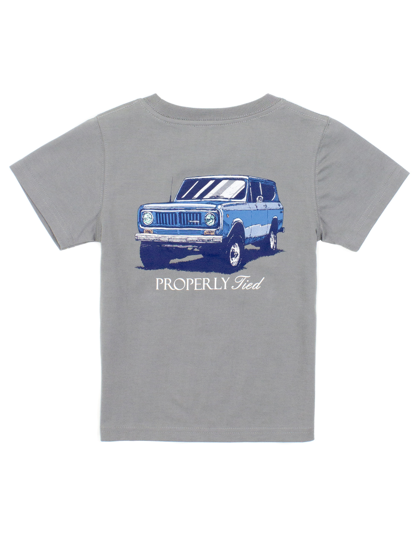 Properly Tied PT25 SS Tee Battleship Grey Joyride
