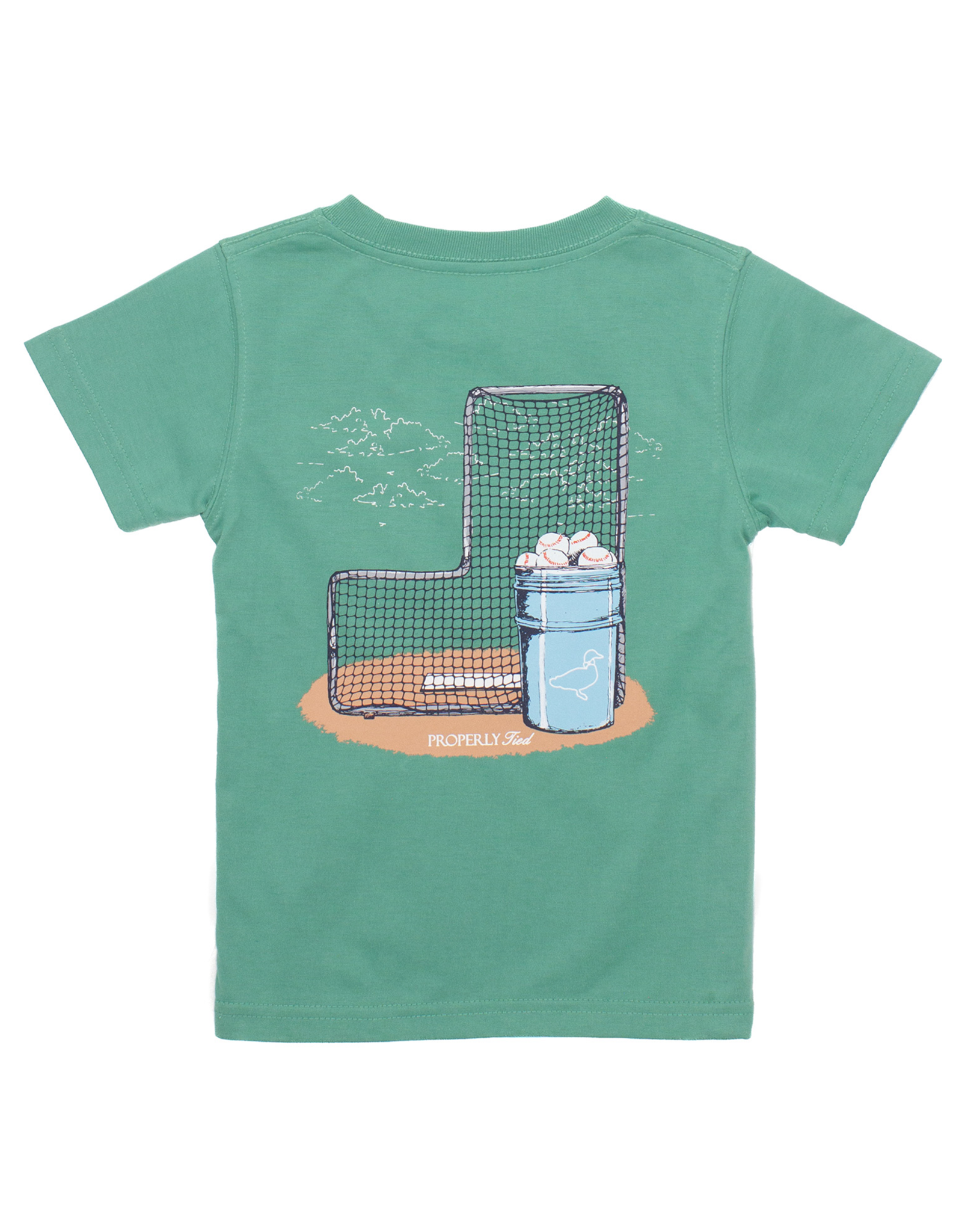 Properly Tied PT25 SS Tee  Ivy Baseball Bucket Tee