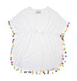Flap Happy UPF 50 Swim Coverup Kaia White