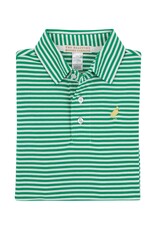 TBBC Prim Proper Polo Kiawah Kelly Green Stripe