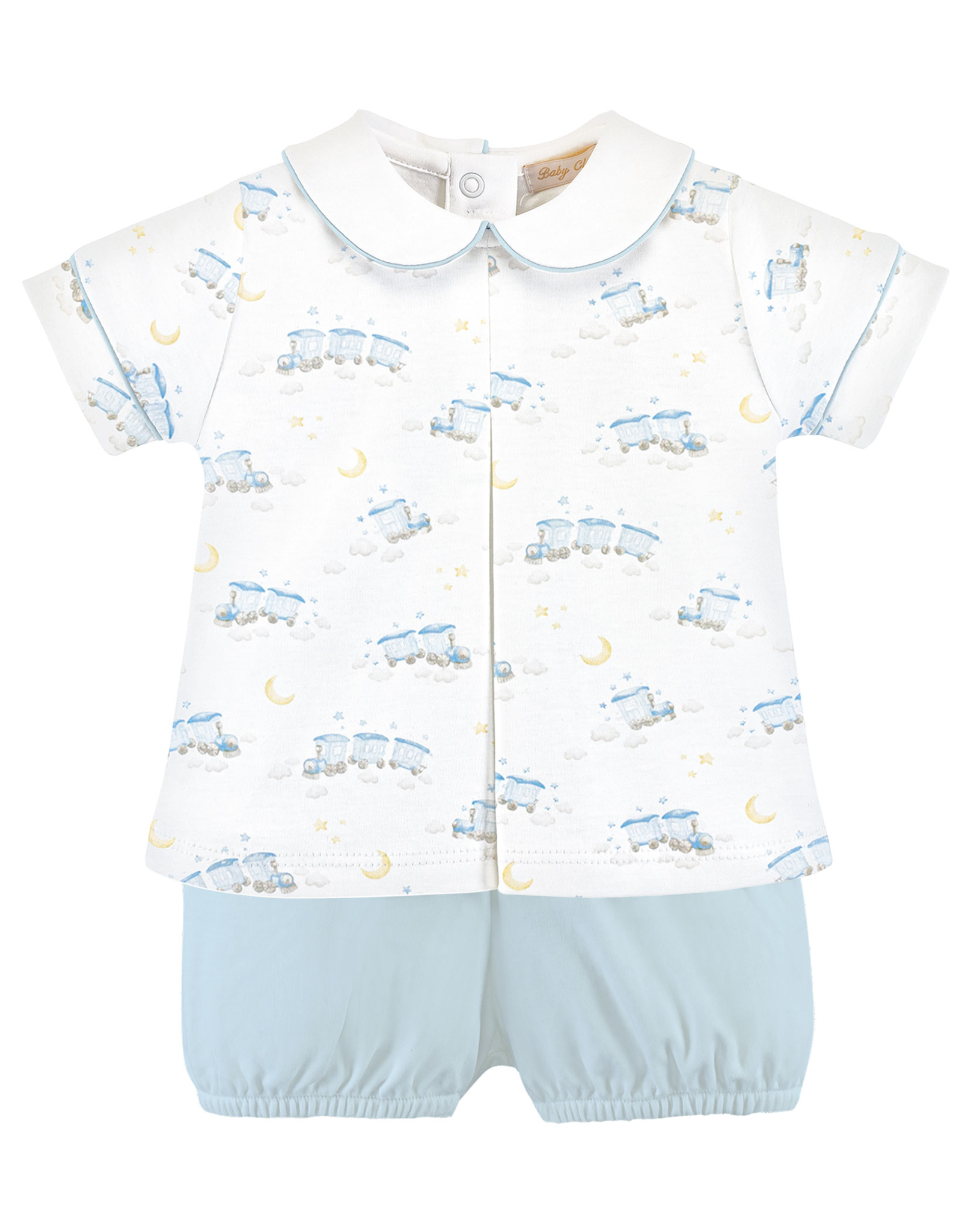 Baby Club Chic BCCS25 Little Train Bloomer Set
