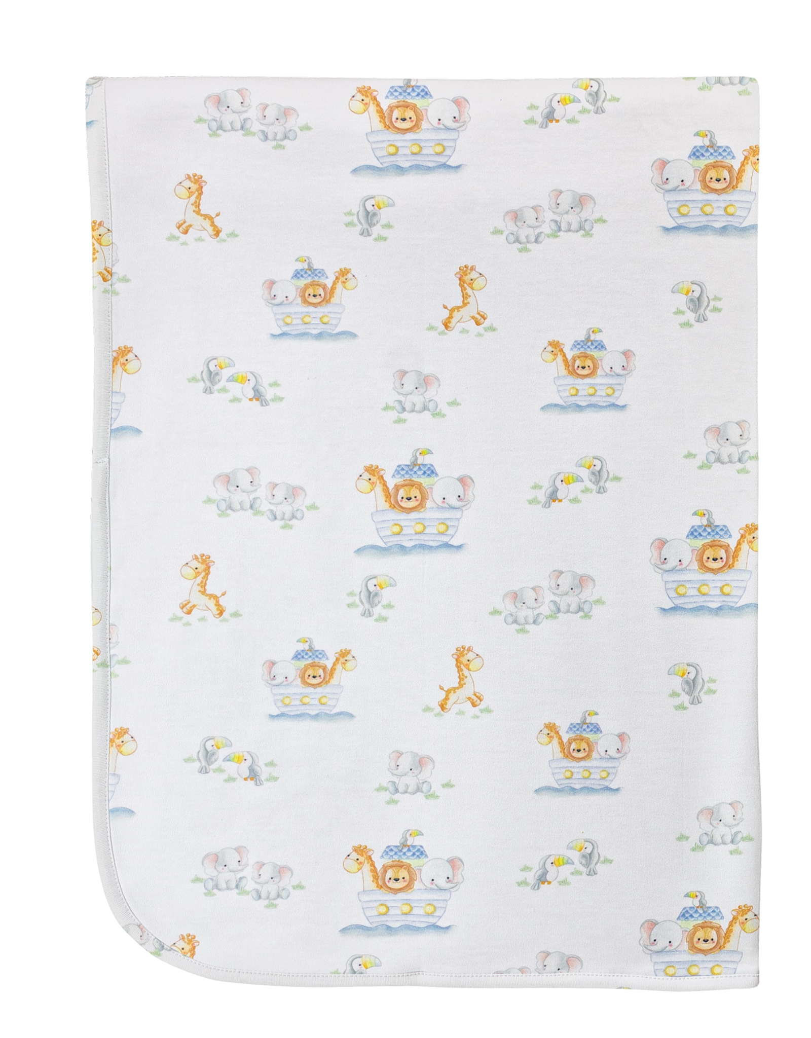 Baby Club Chic BCCS25 Noah's Ark Blue blanket