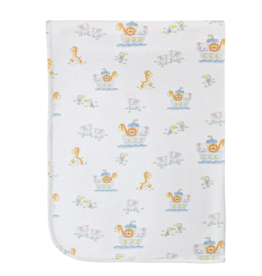 Baby Club Chic Noah's Ark Blue blanket