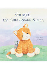 Jellycat Ginger, The Courageous Kitten Book