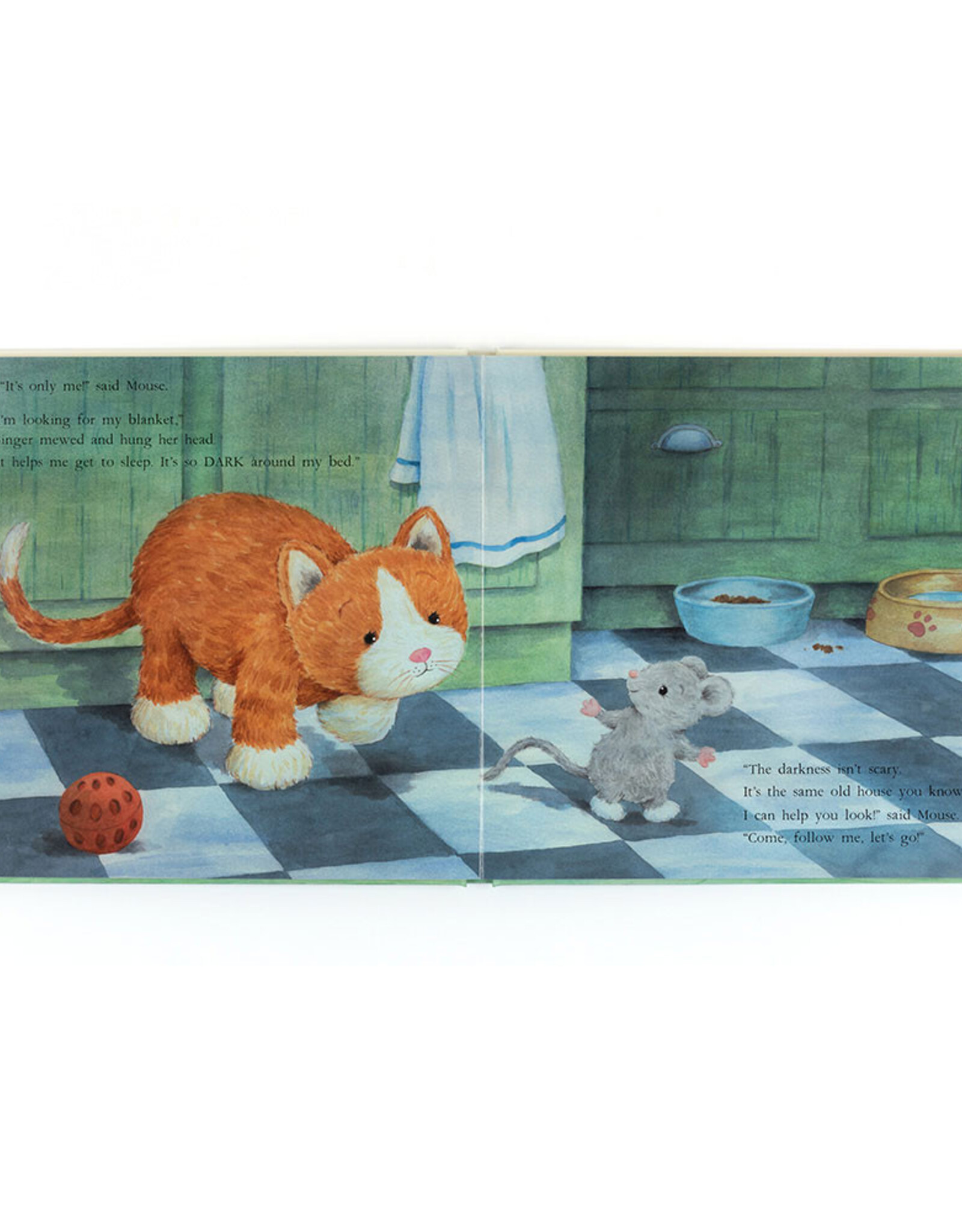 Jellycat Ginger, The Courageous Kitten Book