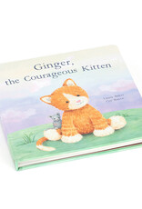 Jellycat Ginger, The Courageous Kitten Book