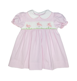 Petit Ami Hopping Bunny Dress