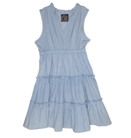 Emma Jean Chambray Layered Dress