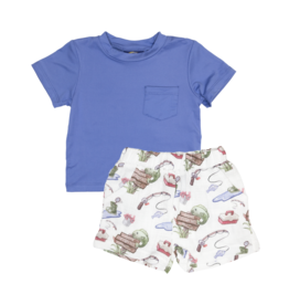 Emma Jean Gone Fishing Short Set