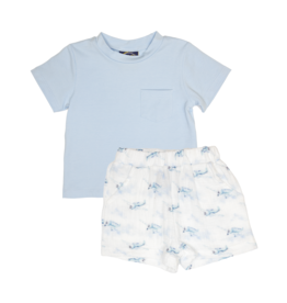 Emma Jean Airplane Short Set
