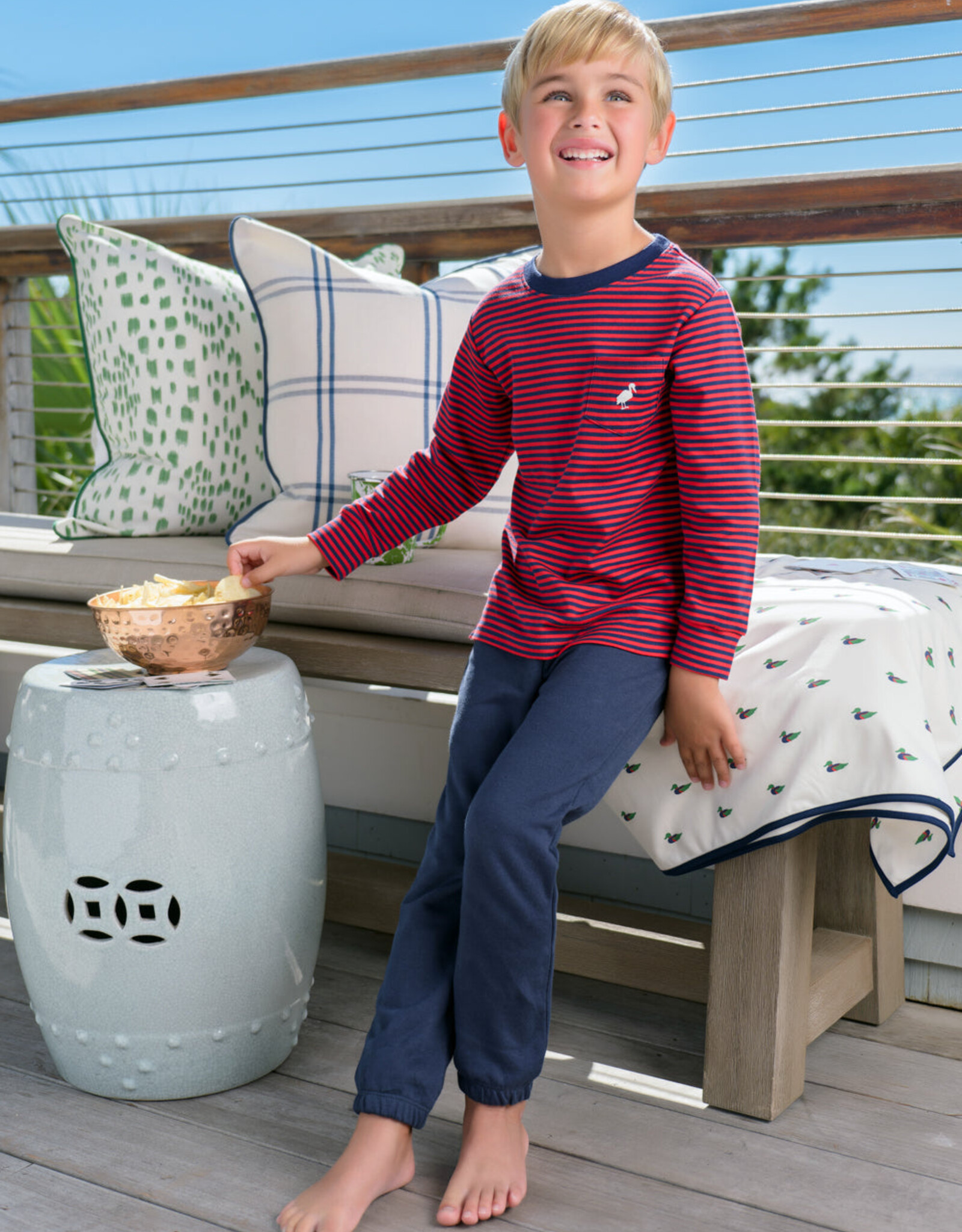 TBBC Gates Sweeney Sweatpant Nantucket Navy