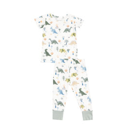 Angel Dear Short Sleeve Lounge Wear Soft Dinos
