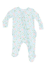Angel Dear ADS25 2 Way Zipper Ruffle Footie Vintage Daisy