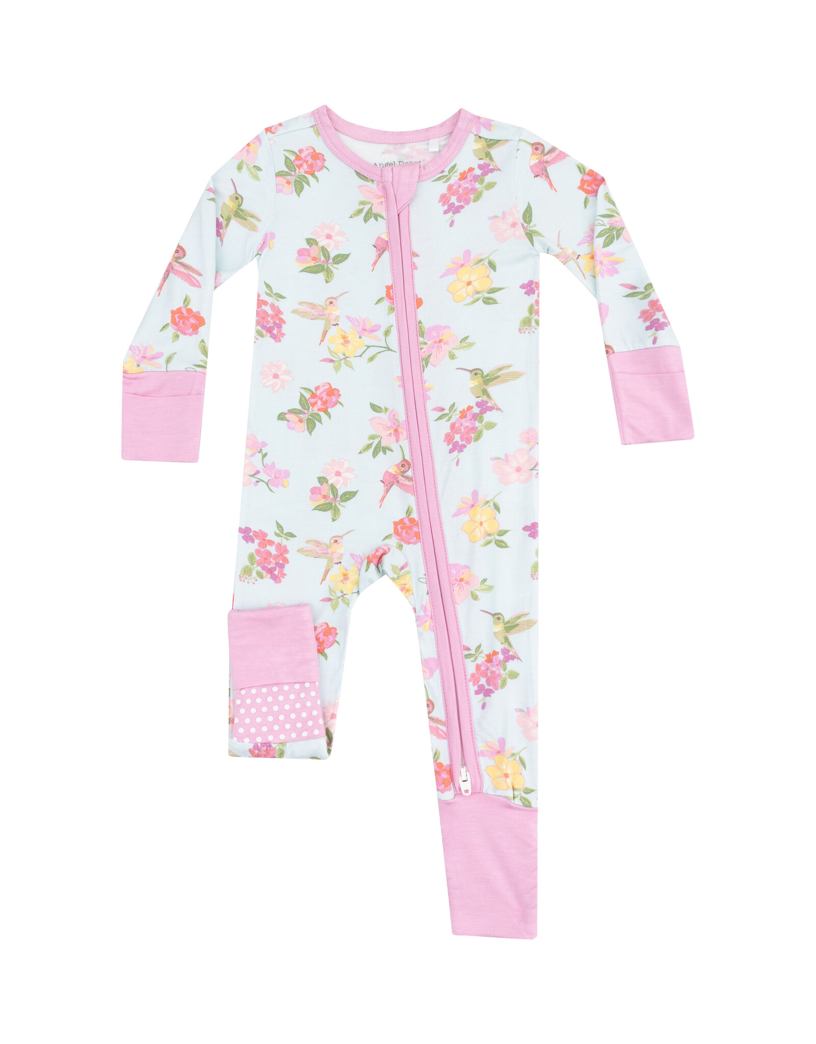 Angel Dear ADS25 2 Way Zipper Romper Cute Hummingbirds