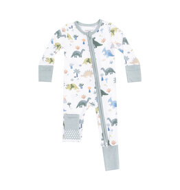 Angel Dear 2 Way Zipper Romper Soft Dinos