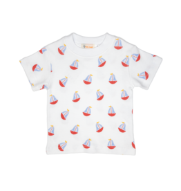 Luigi Sailboat Print Shirt