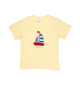 Luigi Shirt Yellow Boat with Sails