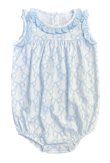 James and Lottie JL25 Put A Bow On It Blue Knit Rosie Bubble