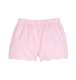Little English Scallop Short Pink Twill