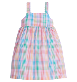 Little English Evie Dress Preppy Plaid