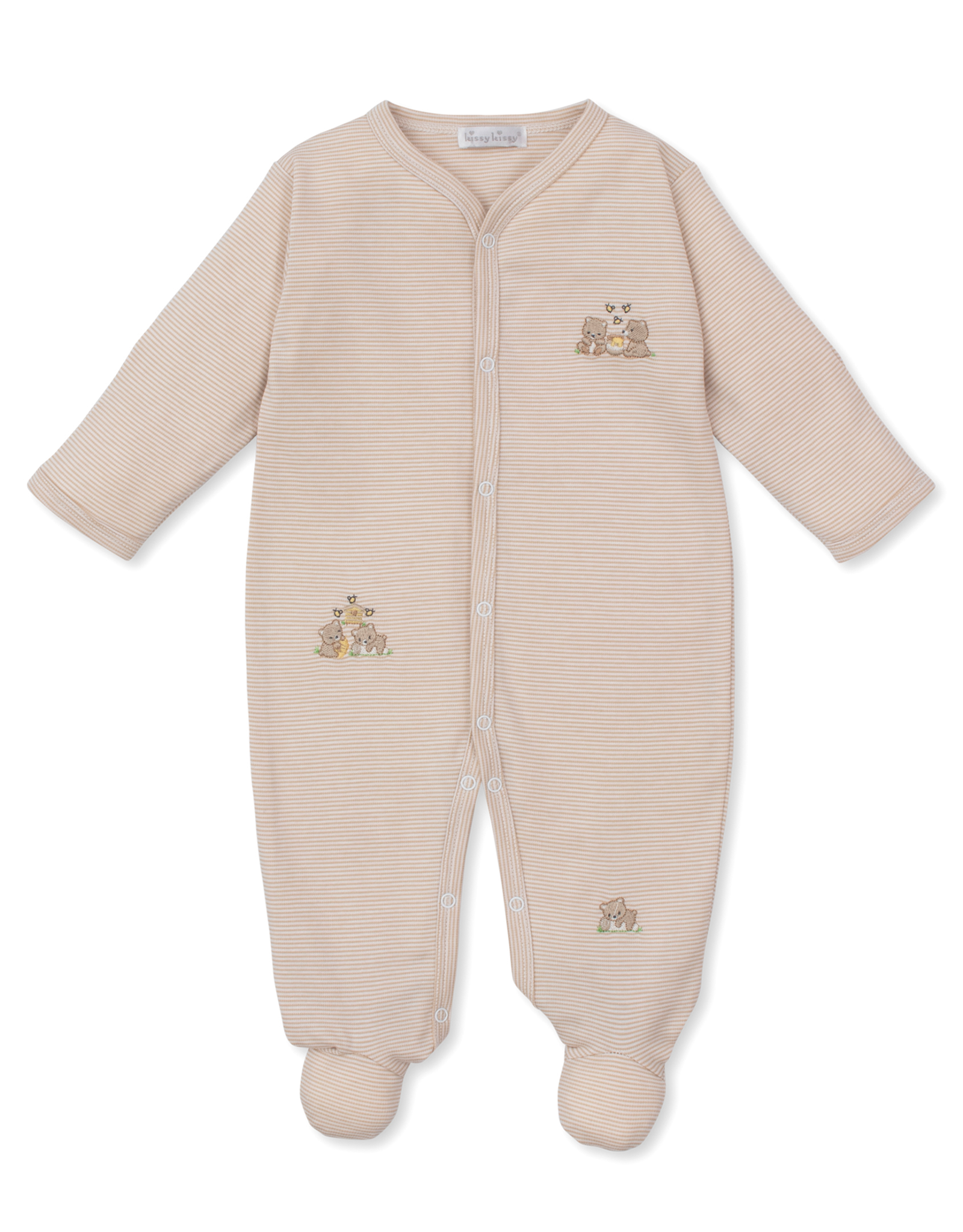 Kissy Kissy Honey Bear Cub Footie
