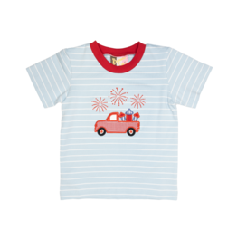Banana Split Firework Fun Applique Shirt