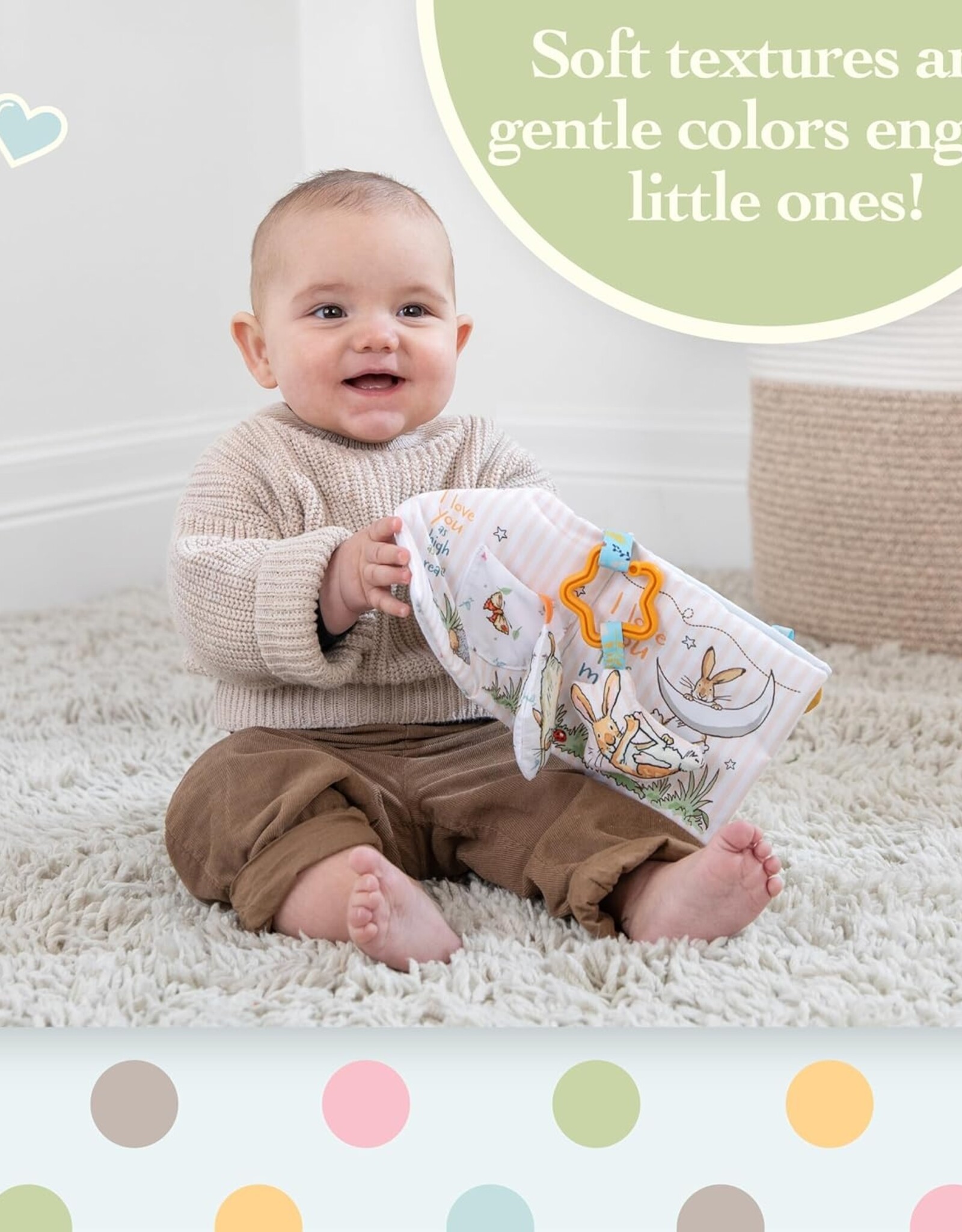 Kids Preferred 95574 GHMILY I Love You 5" Soft Book