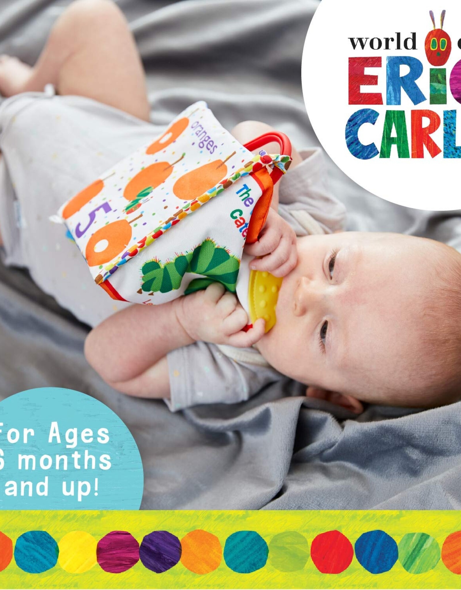 Kids Preferred 55150 EC Very hungry Caterpillar Soft Book Let's Count