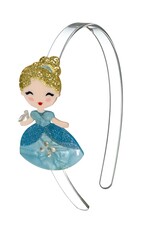 Lilies & Roses LR Headband Cute Doll Blue Dress H078-6
