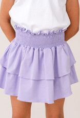 Set Proper Tatum Tiered Skirt Sugarplum Purple