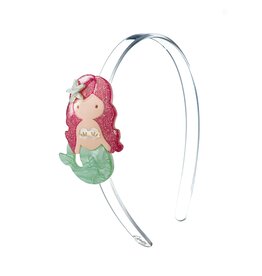 Lilies & Roses Headband  Mermaid Light Green Pearl