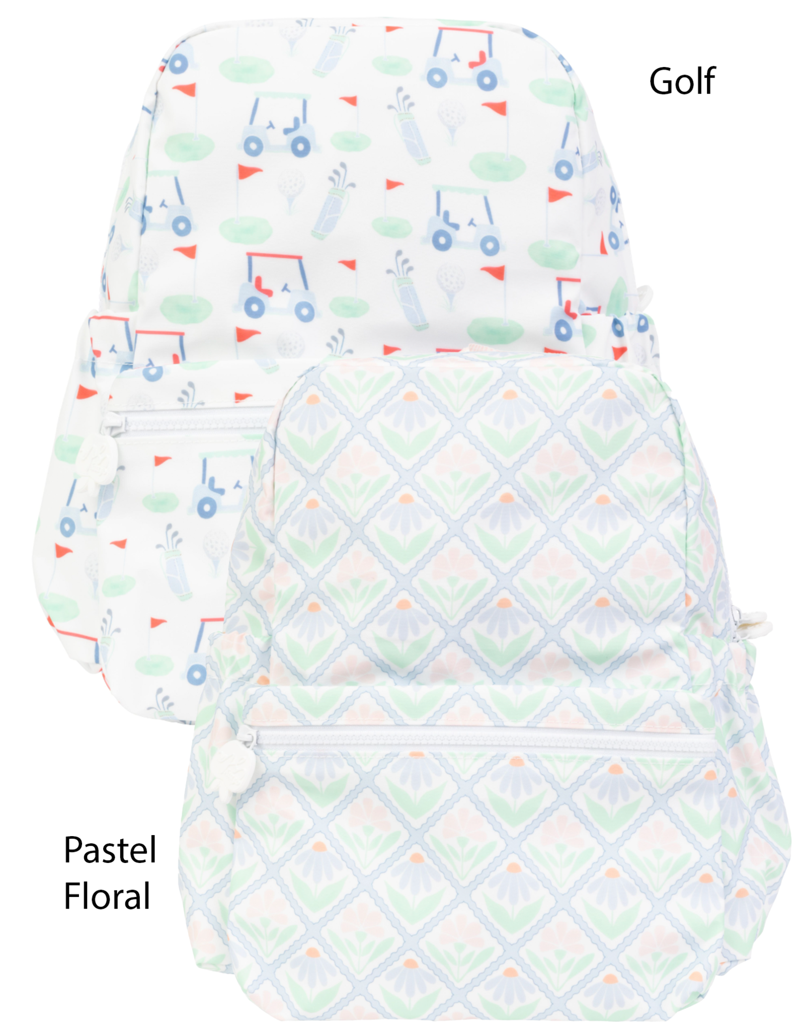 Apple of My Isla Small Laminated Backpack