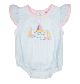 Three Sisters Sailing Away Girl Bubble