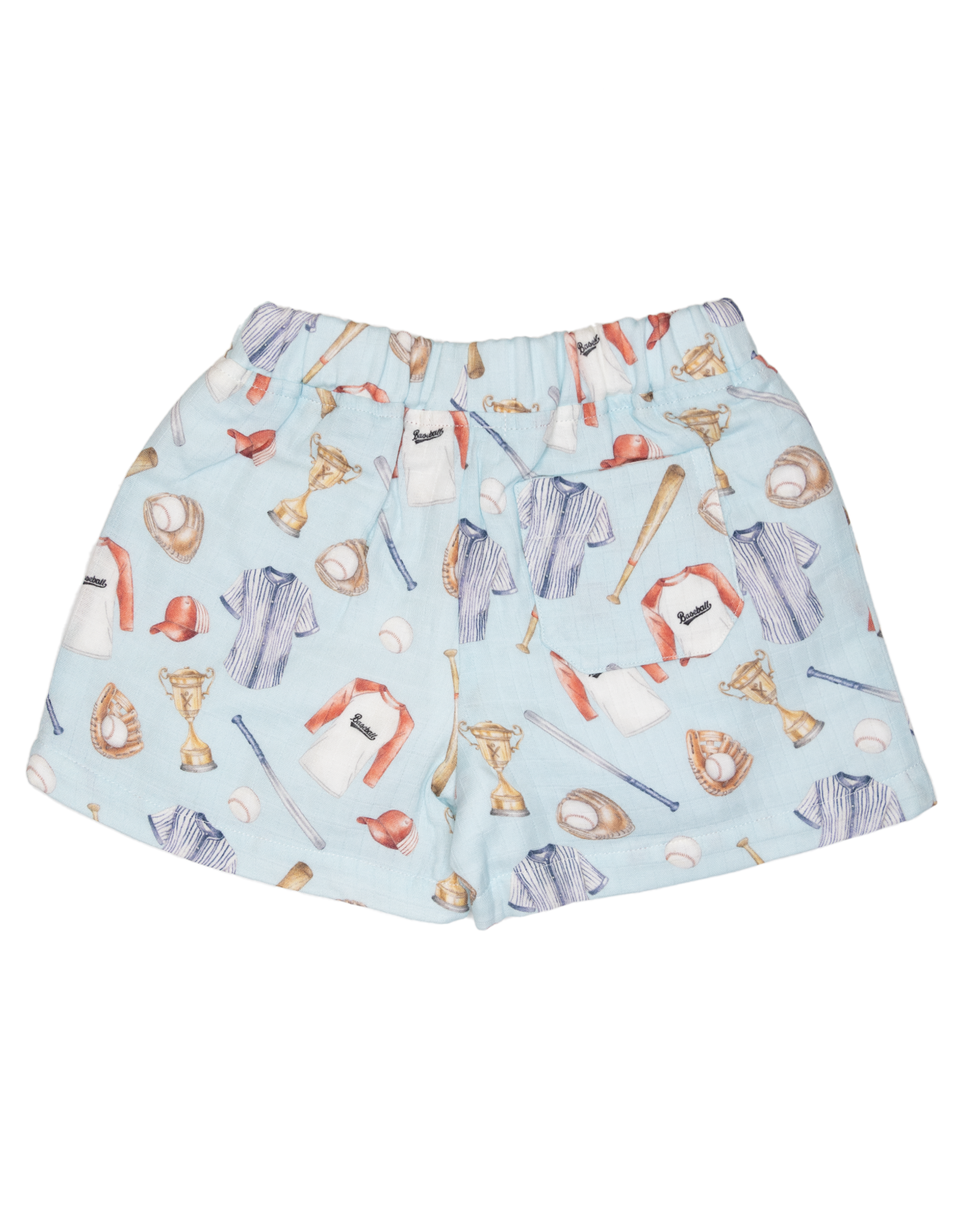 Nola Tawk Let's Play Ball Muslin Short