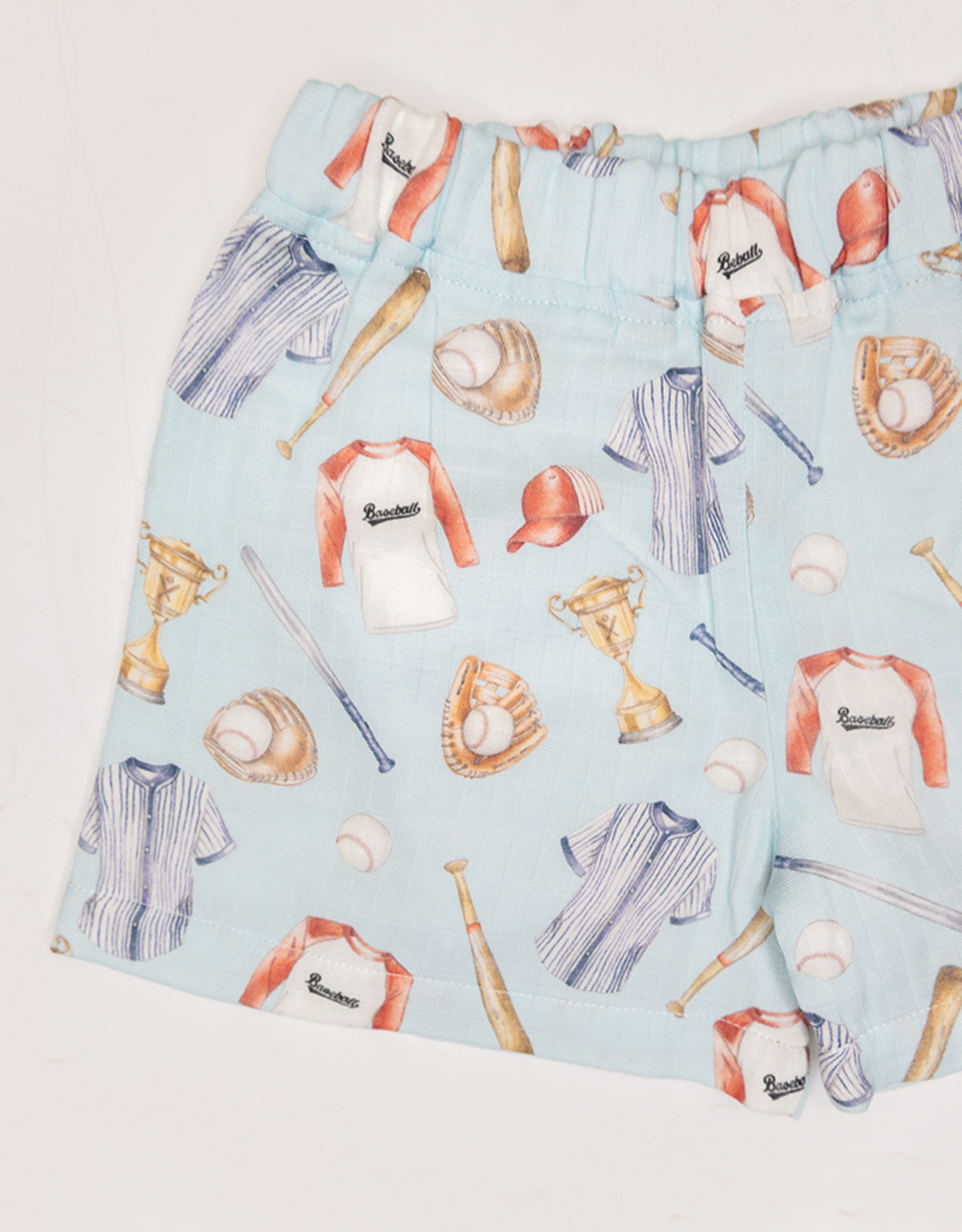 Nola Tawk Let's Play Ball Muslin Short