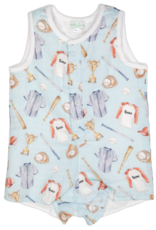 Nola Tawk Let's Play Ball Muslin Shortall
