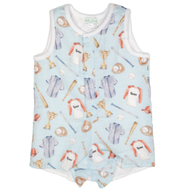 Nola Tawk Let's Play Ball Muslin Shortall