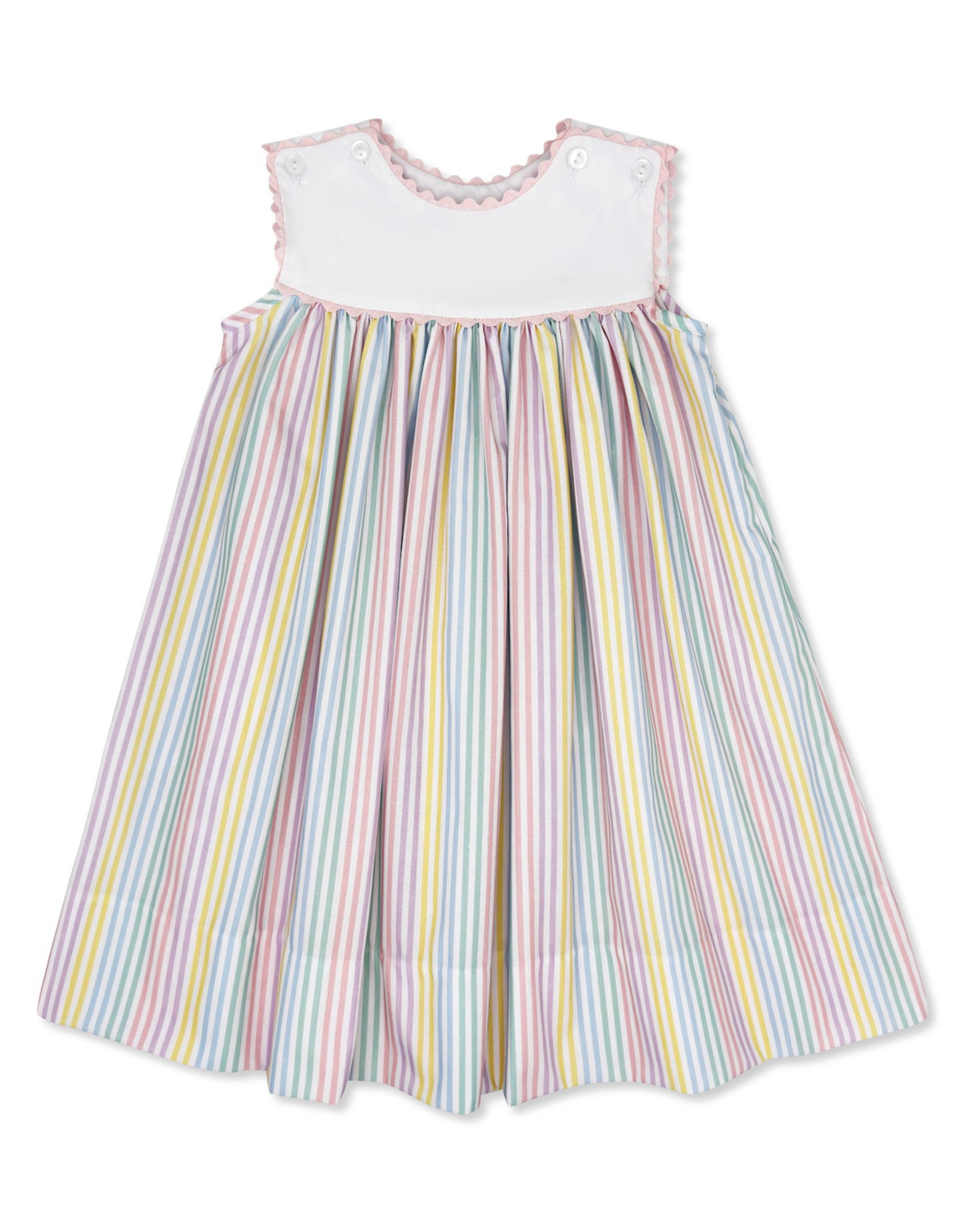 Lullaby Set Charming Dress Petunia Pinstripe