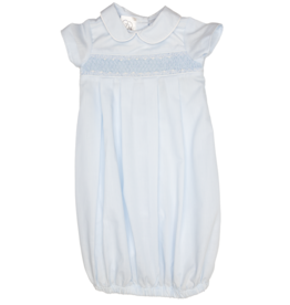 Baby Blessings Elliot Blue Smocked Bag