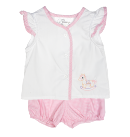 Baby Blessings Pink Pony Madelyn Set
