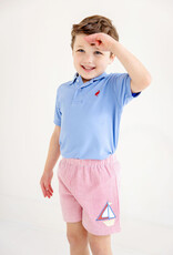 TBBC Prim Proper Polo Barbados Blue/Red